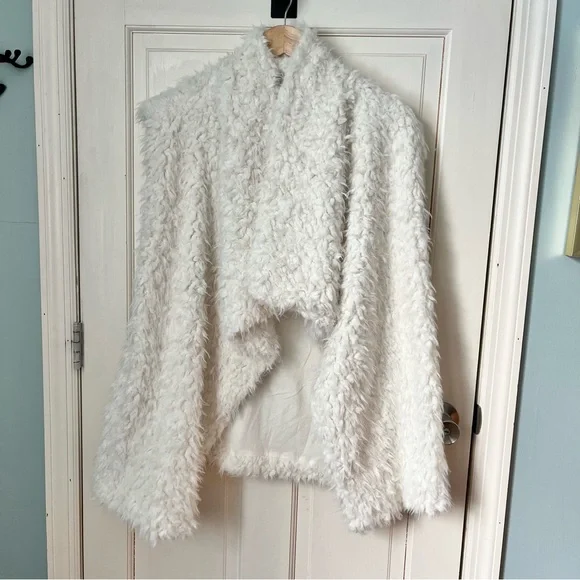 Offline by Aerie Sherpa Vest XS/S Ivory Longline Layering Cozy - Picture 6 of 9